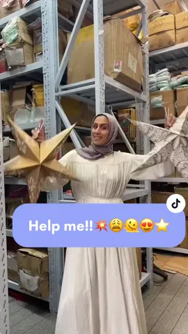 It is so hard to choose when you have that much options ✨  Check out our Tiktok shop for  hanging starts in any color ⭐️ #hangingstars #eidparty #eid #eid #Ramadan #ramadandecor #Ramadan2023 #eiddecor #eidmubarak #islamichomedecor #muslimtiktok #muslimhome #islam #helpmechoose 