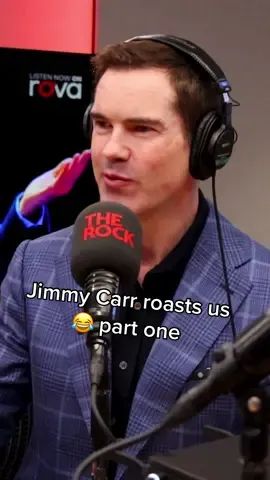 A pleasure to be roasted by @Jimmy Carr 😂 #JimmyCarr #Comedy #NZRadio #fyp 