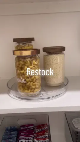 Random pantry restock 🥰 #fyp #foryoupage #organization #asmr #pantry #pantryorganization #pantryrestock #aesthetic #tidy #CleanTok #organizingtiktok #organizingideas #restock #restockwithme #foodorganizing  #Home #homeorganization #amazonorganization #amazonmusthaves #amazonhome 