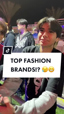 BEST FASHION BRANDS do you know all 3 ? 😥😬😳