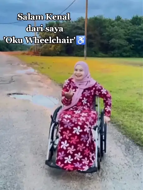 hye awak🙋#fypp #fyp #oku #kerusiroda #oku #foryou #wheelchair  #okuituaku  #kurangupaya  #fypシ゚viral 