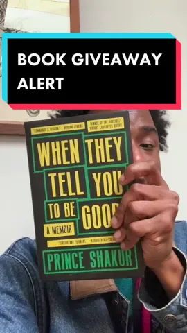 Black History Month Book Giveaway coming soon for When They Tell You To Be Good @Tin House  #BookTok #bookgovesway #blackhistorymonth #bhm #blacktok #books #memoir #fyp 