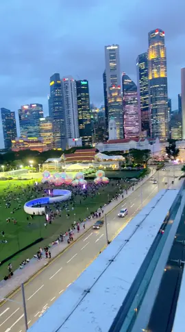 Singapore at Night  ☺️ #singaporeview #nightview 