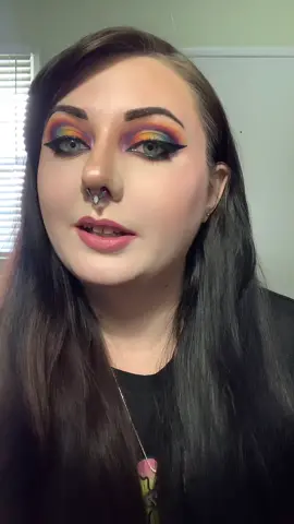 #makeup #grwm #getreadywithme #colorfulmakeup #rainbowmakeup #altgirl #alternativegirl #GenshinImpact34 #cutcrease 