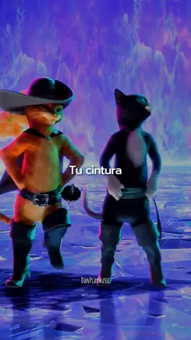 Gato con botas bailando 🐈🥵😁 #pussinboots #dancewithpussinboots  #music #catintiktok #fyp #2023 #karolg #xyzbca #parati #movie @Karol G 