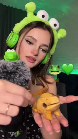 🐸💚#асмр#асмржаба#асмрукраїнською#asmrtiktoks  #asmrsounds 