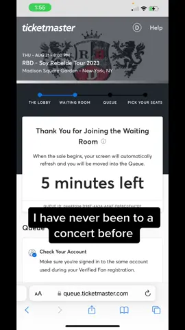 I always said no artist was worth spending my money on and that I would only spend it on an artist I think would be worth it & here I am , my first concert EVER! #rebelde #rbd #nyc #mexicantiktok #fyp #queensny 