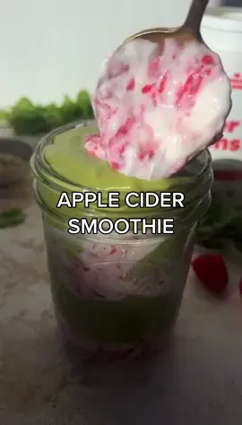 What recipe do you want to see next?! #applecider #smoothierecipe #greenspowder 