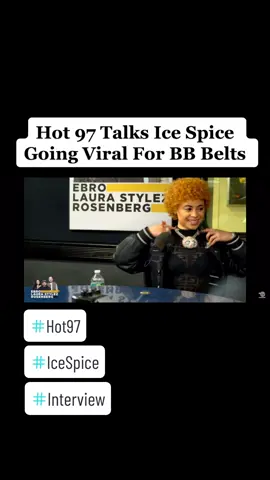 #hot97 #talks #icespice #going #viral #bbbelt #fypシ #interview #femalerapper #newyork #bronx #ny #hiphop #industry #icespicemunch #youthoughtiwasfeelingyou #munch #foryoupage #letstalk #quickchat #topics #youknowthevibez #newyorkstandup #rapper #letstalkaboutit 
