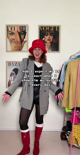 like match my energy pls #reactions #bfreacts #outfitideas #outfitinspo #outfitreaction #styleinspo #rainbootsfashion 