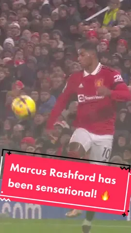Copy: Marcus Rashford has been a man on a mission this season for Manchester United. 🫡 #MyPLMorning | #MUFC #Soccer #PremierLeague #manchesterunited #marcusrashford 