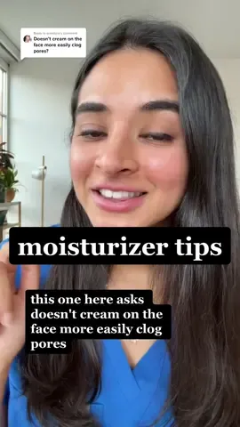 Replying to #SkinCare101101 #skincare #skincaretips #skincare101 #skincareproducts #skincaret#LearnOnTikTokTikTok #dermatologist #moisturizer #moisturizing 