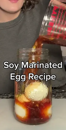 Will most likely eat all 5 in one sitting #soymarinatedegg #marinatedeggs #eggs #softboiledegg #howto #eggtok #fypfoodie #izeatz 