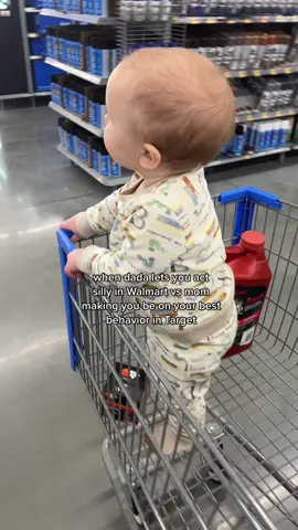 also I’m sorry he’s so cute saying oooweeee #dadaandbaby #walmartbaby #shoppingwithbaby #walmartbabyfinds #funnybaby #sillybaby #babycopying #babytalking #babygoesshopping 