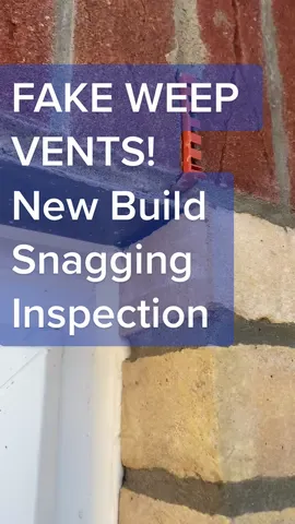 Shocking finds at these New Build Snagging Inspections 😱 #snagging #newbuild #newhomequalitycontrol #shocking #viral #uk #fyp #fakeweepvent #bricktok 
