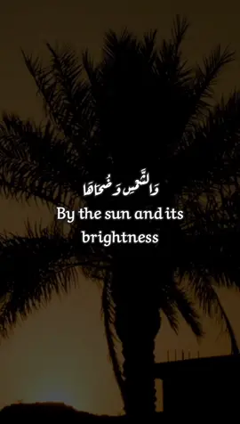 سورة الشمس #القرآن_الكريم #القرآن #راحة_نفسية #سورة_الشمس 