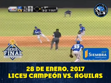 #RePlay Bendecido 28 de Enero. Licey Campeón 2014 y 2017 en un Día como Hoy!! 💙🐯🏆🏆🏆 #licey #tigresdellicey #tigres #sangreazul #equipoazul #lidom #pelota #beisbol #pelotero #baseball #instagood #instagram #viral #elglorioso #losgloriosos #LiceyCampeon #porla23 #ElTigreLicey