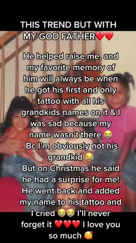 He’s literally the best❤️ I love him so much. This is my favorite memory ever🥰 #dadappreciationpost #godfather #fyp #foryou #ReadySetLift 