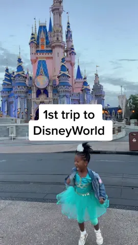 First trip to Disney World, that's so cuteso she had to be fabulous. Thanks for hosting us @disneyparks #disneykids #WaltDisney50