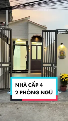 Nhà cấp 4 đơn giản 2 phòng ngủ cho gia đình 2 đến 4 thành viên #truongtien #LearnOnTikTok #EduTok 