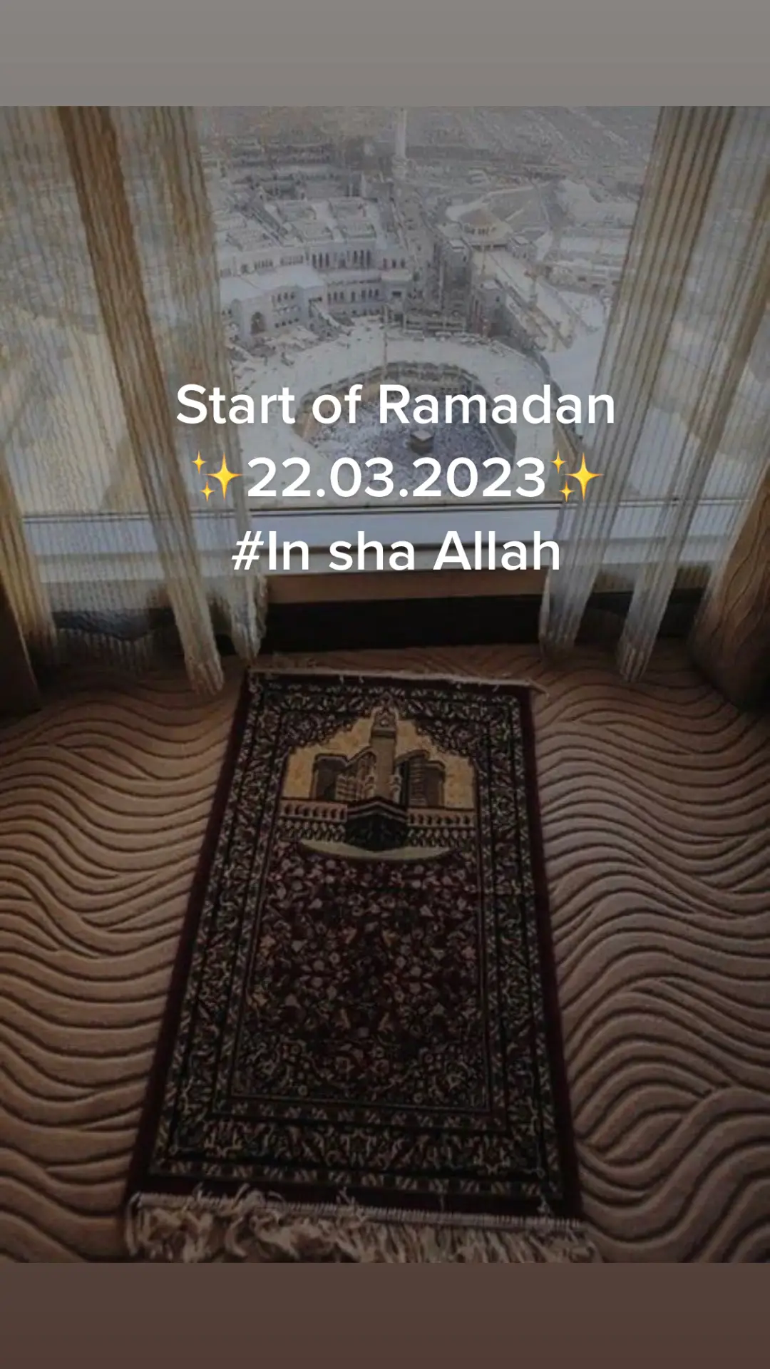 Tell your Brothers and Sisters, can’t wait!☝🏼🥰 #Ramadan2023 #ramadan2023inshallah☪️ #muslimtiktokvideo  #islam 