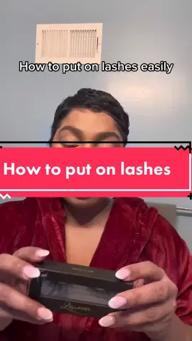 So easy ladies I love @lillylashes #howto #lashestutorial #lillylashes 