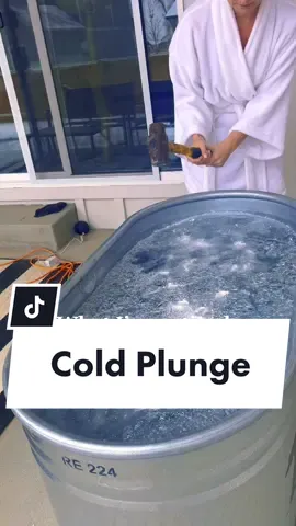 1000% going to keep incorporating Cold Plunges as part of my daily routine #coldplunge #coldtherapy #coldtherapybenefits #coldplungebenefits #HealingJourney #MentalHealth #mentaltoughness #bettersleep #moreenergy #mentalclarity 