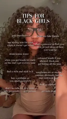 just love yourself thats my biggest tip for you #fyp #foryou #glowuptips #GlowUp #glowuptipsforblackgirls #blackgirls 