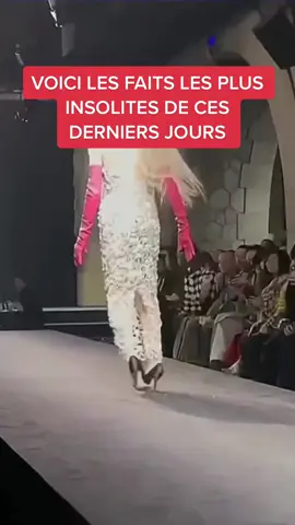 Où est passé le compte TikTok d’Emmanuel Macron ? / Une mannequin tombe lors du défilé Valentino / Deux sœurs accouchent presque en même temps. Voici les faits les plus insolites de ces derniers jours. #actu #news #infos #fashion #actualite #jumeaux 