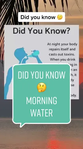 Check out The Tropical Secret for healthy weight loss in my bio 🔥 It’s Amazing❗️Follow us for daily healthy lifestyle tips 🙌 #didyouknow #didyouknowfacts #health #morningwater #weightloss #viraltiktok 
