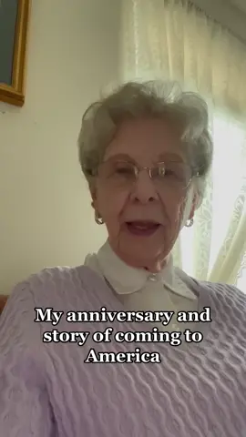 Today is my anniversary of coming to America- 67 years ago 🇩🇪 #german #germanamerican #comingtoamerica #germangrandma #fyp #history  #germanytiktok 