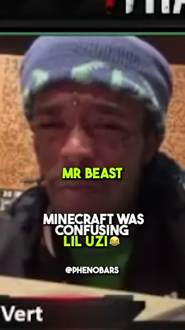 Uzi doesn’t understand Minecraft 😂 #liluzi #liluzivert #uzivert #rap #mrbeast #Minecraft 