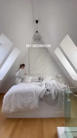 My Bedroom. #bedroom #bed #interiordesign #myhome #makemybed #fy #fyp 