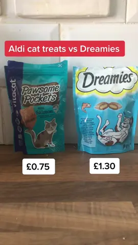 #aldi #catsoftiktok #treats #dreamies #savemoneytips #fyp 