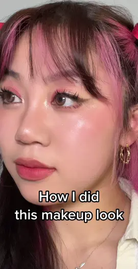 Cutsy pink look for valentines day! #pdpartner #chinesegirl #chinesemakeup #chinesemakeuplook #foryoupage #asiangirltiktok #grwmmakeup  #cutemakeuplook #美妆技巧 
