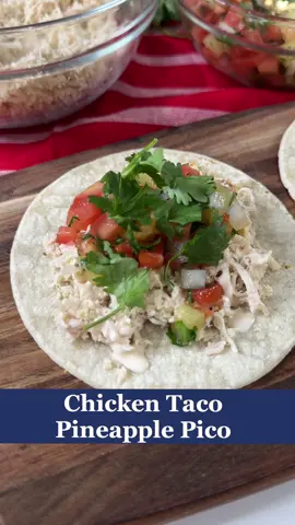 Tacos 🌮 de Pollo - Piña 🍍 Pico de Gallo  3 pechuga de pollo  1 cebolla blanca  4 dientes de ajo  2 caldos de pollo  1 hoja de laurel  1 cucharada de condimento para tacos  pico de piña  3 tomates tomates  1 cebolla blanca  1 taza de cilantro  12 onzas de piña  2 dientes de ajo  Jugo de 3 limas  1 cucharadita de comino  2 cucharaditas de sal  1 cucharadita de pimienta negra  2 cucharadas de aceite de oliva virgen Tortillas de maiz  crema mexicana  Cilantro fresco English:  Chicken Taco 🌮 - Pineapple 🍍 Pico  3 chicken breast  1 white onion  4 garlic cloves  2 chicken bouillon  1 bay leaf  1 tbsp taco seasoning  Pineapple Pico  3 toma tomatoes 1 white onion  1 cup cilantro  12 oz pineapple  2 garlic cloves Juice of 3 limes  1 tsp cumin  2 tsp salt  1 tsp black pepper  2 tbsp extra virgin olive oil Corn tortillas Mexican crema  Fresh cilantro  #lachefdelpueblo #dominicanchef #chefdominicana #nyc #brooklyn #brooklynchef #sazon #criolla #bilingual #hispanic #latina #latina #comidatipica #tipica  #sofrito #pollo #taco #tacotuesday #tuesday 