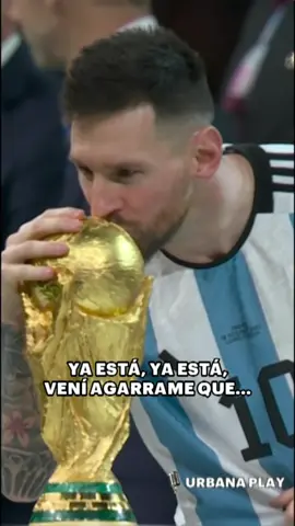 Messi explicó por qué besó a la COPA DEL MUNDO antes de la entrega: 