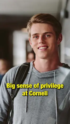 What privilege does Cornell provide? 🧸 #cornell #college #ivyleague #privilege #success #education 