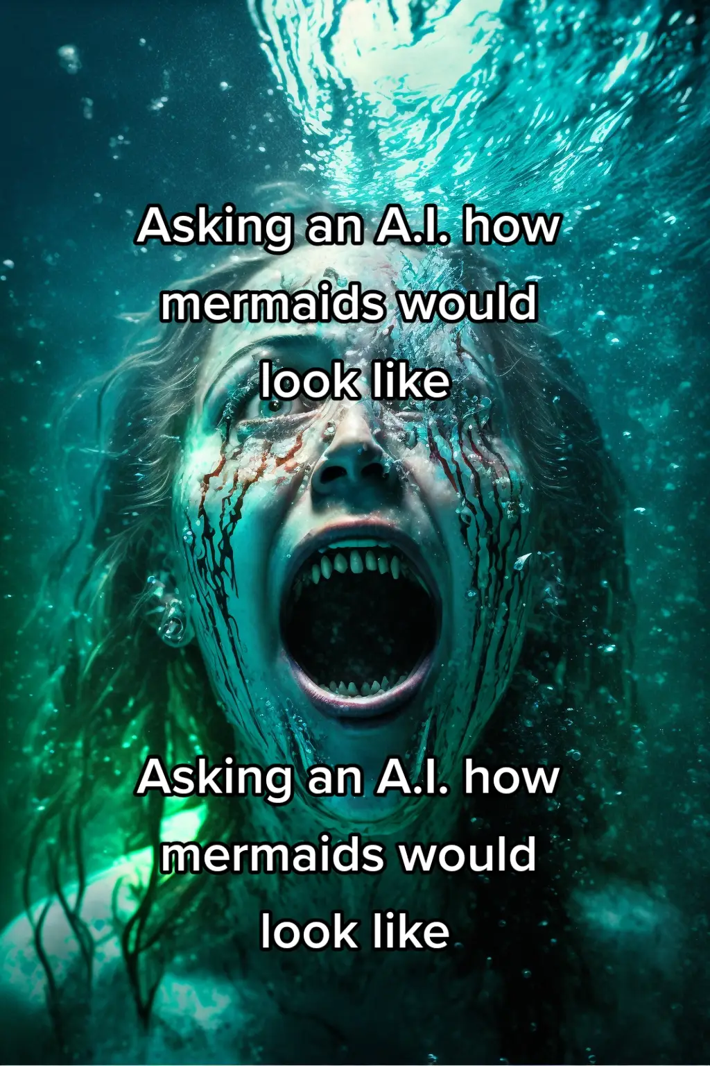 Asked an Artificial Intelligence how mermaids would look like. #mermaids #midjourney #midjourneyart #midjourneyai #ai #ia #inteligenciaartificial #artificialintelligence #fyp #fy #foryou #fypシ #viral #trend 