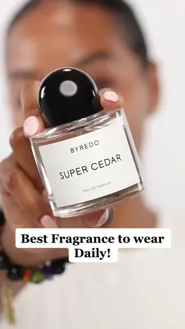 With Super Cedar, you don't need to worry about too much intensity—just the right amount of warmth and energy.  #fragrance  #fragrance  #fragrances #fragrancetiktok  #fragrancereview  #fragrancesforwomen #womensfragrance  #womensfragrances   #datenight #signaturescent #supercedar #byredoperfume 