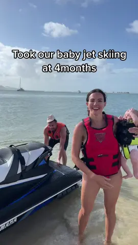 Family fun @amanda.blanks #jetski #jetskiwithbaby #babytiktok #babiesoftiktok #babiesdoingbabythings #coolkids #coolkid #baby #fyp #viral #waterbaby 
