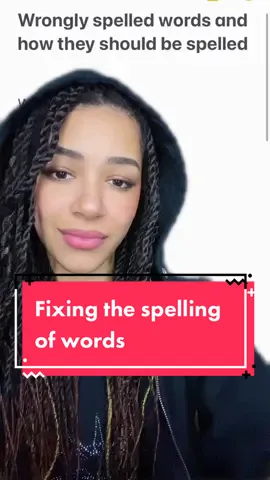 Fixing the spelling of words because someone had to.