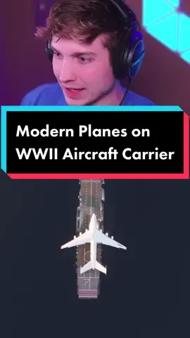Modern Planes on a WWII Aircraft Carrier #msfs2020 #an225 #antonov #aircraftcarrier #flightsim #ww2