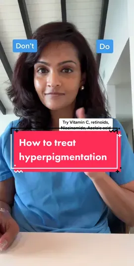 How to treat hyperpigmentation #hyperpigmentation #darkspots #skinwhitening #darkspottreatment #melasma #acne 