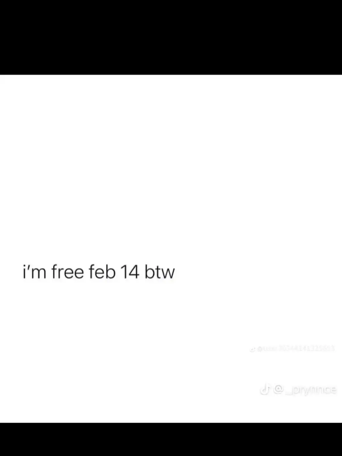Just an fyi #fyp#viral#algo#trending#ValentinesDay#swipe#feb14#pickme#exdontwantme