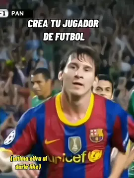 crea tu jugador de futbol 😎🤙🏻 #futbol #TikTokAwards #tiktok #messiii #fyp #xzybca #apoyo #like #foryoupage #viril 