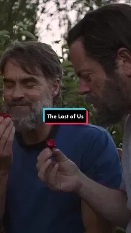 The Last of Us - I just started bawling happy tears at his giggle #thelastofus #thelastofustvshow #murraybartlett #nickofferman #strawberries #lovestory #bestepisode #emmyworthy #giggle 