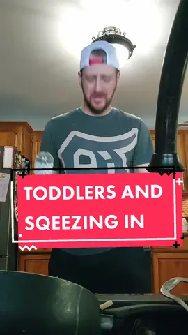 IC: @reelmomstuff IDK how many times they have bounced their heads off of the cupboards trying to squeeze in. - - - #dadlife #dads #kids #toddler #toddlers #momlife #parents #parenting #thedadfather #kitchen 