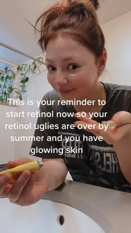 Glowy skin vibes only! #retinol #wellness #skincare #QuakerPregrain #skincareroutine #glowingskin 