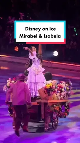Sisters Mirabel & Isabela magical moment @ Disney on Ice Frozen& Encanto #disneyonice #encanto #mirabel #isabela #familiamadrigal #fyp 